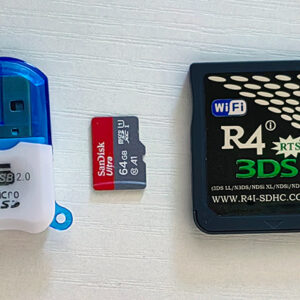 R4cartouche configure la carte mémoire SDXC 64GB pour la carte R4 3DS